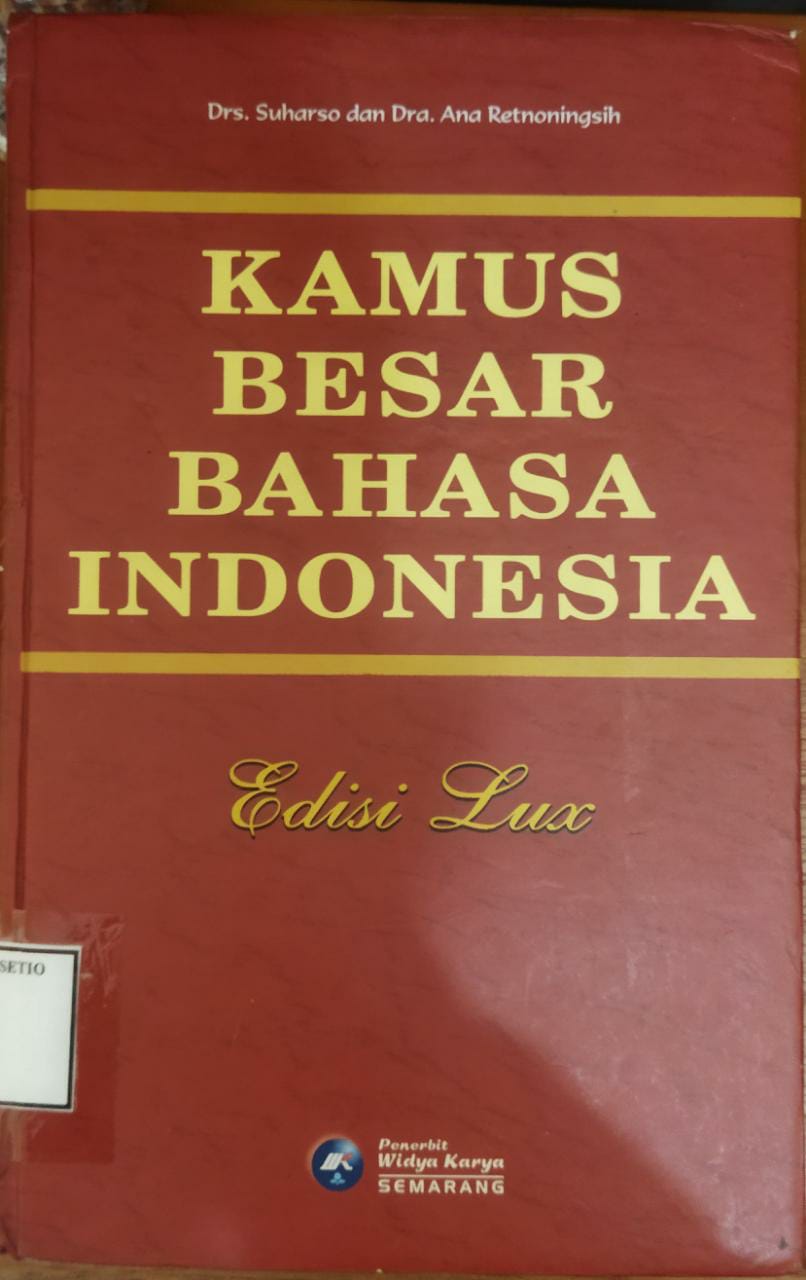 KAMUS BESAR BAHASA INDONESIA