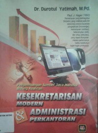 Image of Kesekretarisan Modern & Administrasi Perkantoran